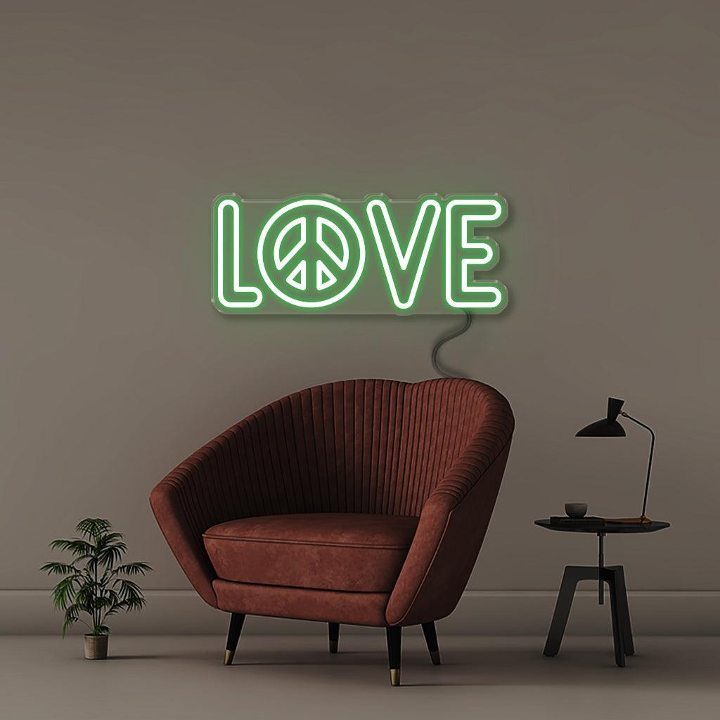 Peace and Love - NEONIFIC