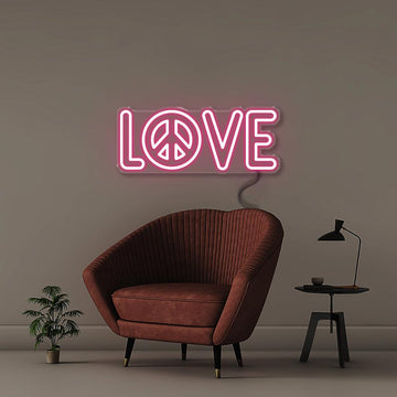 Peace and Love - NEONIFIC